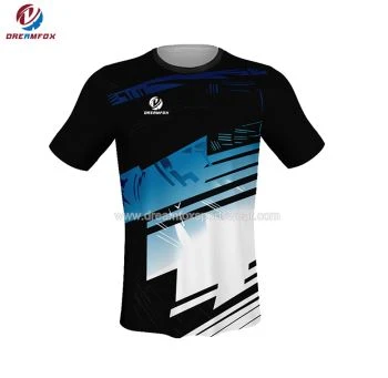 Qucik Dry Sublimated Printing Logo Sports Men Shirts